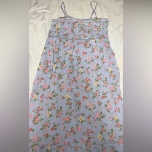 Maxi Floral Blue dress